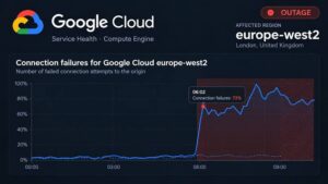 Google Cloud London caída: impacto en Revolut y arquitectura de redundancia